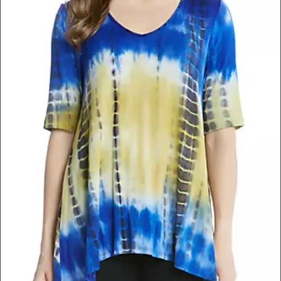 NWT - Karen Kane Tie Dye top - Picture 2 of 11